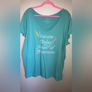 Torrid Unicorn/Mermaid Top